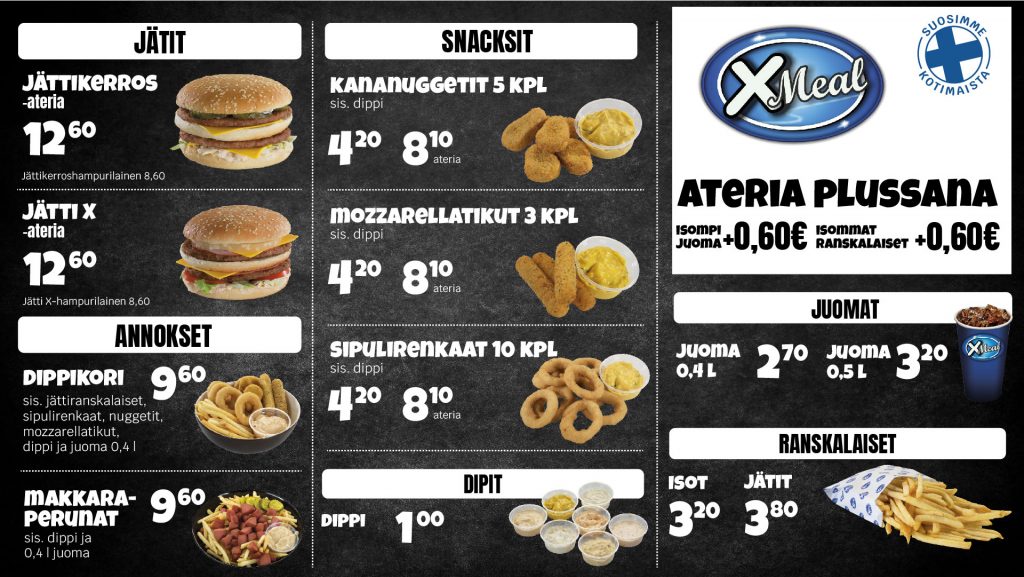 X-meal – Neste Keimola